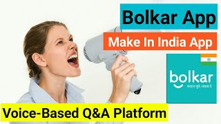 Bolkar App Audio-based Question & Answer (Q&A ) knowledge sharing Platform // Bolkar App screenshot 2