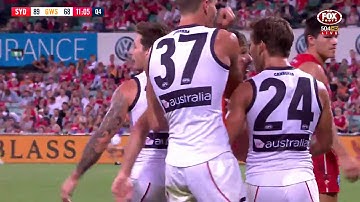 Daniel Lloyd with a pocket gem - Round 3 2018 - AFL