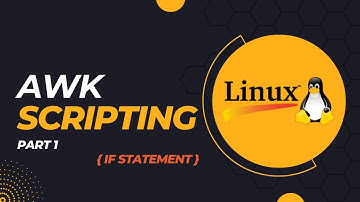 Awk Scripting PART 1 | introduction to awk scripting language | #linux #shellscripting #bash