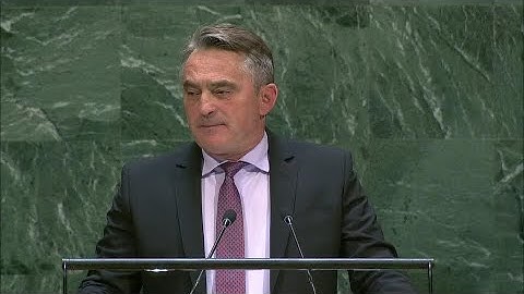 🇧🇦 Bosnia and Herzegovina - Chairman of Presidency Addresses General Debate, 74th Session
