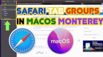 How to Use Safari Tab Groups in macOS Monterey