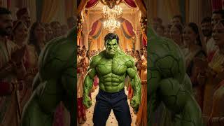 Hulk vs Shaadi Wale Fufa Ji! 🤣🔥 #trending #viral #viralshorts#viralvideo #animation #ai #viralnow