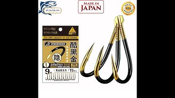 Lưỡi câu cá Nhật Bản JC Seiko có nghạnh siêu bén siêu bền cao cấp - Đồ Câu Hậu Anh