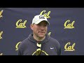 Cal Football: Spring Football Mike Bloesch Media Availability (4.3.24)