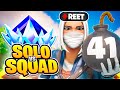 41 Kill SOLO VS SQUAD In UNREAL Ranked 🎮