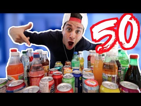 ¡MEZCLANDO 50 BEBIDAS Y TOMÁNDOMELAS TODAAS! (CASI EXPLOTO) - Beto Pasillas