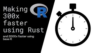 Making R 300x times faster!