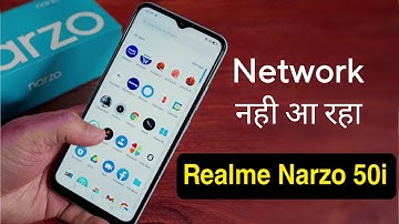 Realme Narzo 50i me Network Nahi Aa Raha | Realme Narzo 50i No Network Problem