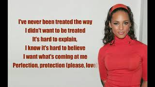 Alicia Keys - Raise A Man (Lyrics)