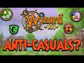 Is wizard101 anticasual players