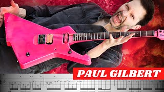How ONE Guitarist Makes EVERY Lick Look EASY!!! PAUL GILBERT screenshot 4