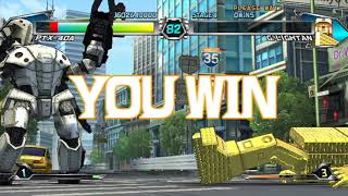 Tatsunoko vs Capcom Ultimate All stars PTX-40A Gameplay (Arcade Mode) Ep15 by DR3ADH3AD_GAM3R 5,802 views 4 years ago 22 minutes