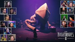 Реакция Летсплейщиков на Монстра Шестую в Little Nightmares 2