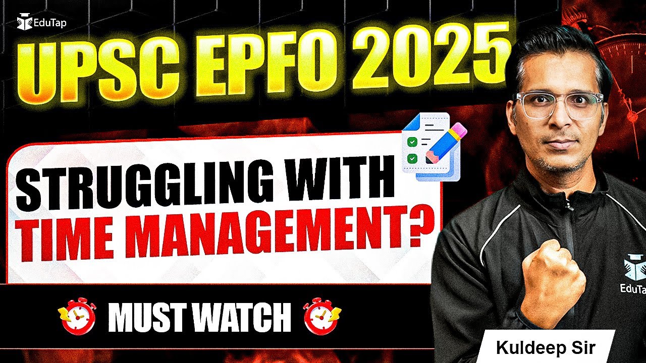 How to Prepare for UPSC EPFO Exam 2025 | UPSC EPFO Preparation Strategy ...