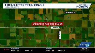 Pickup driver killed in crash with train in northwest Iowa