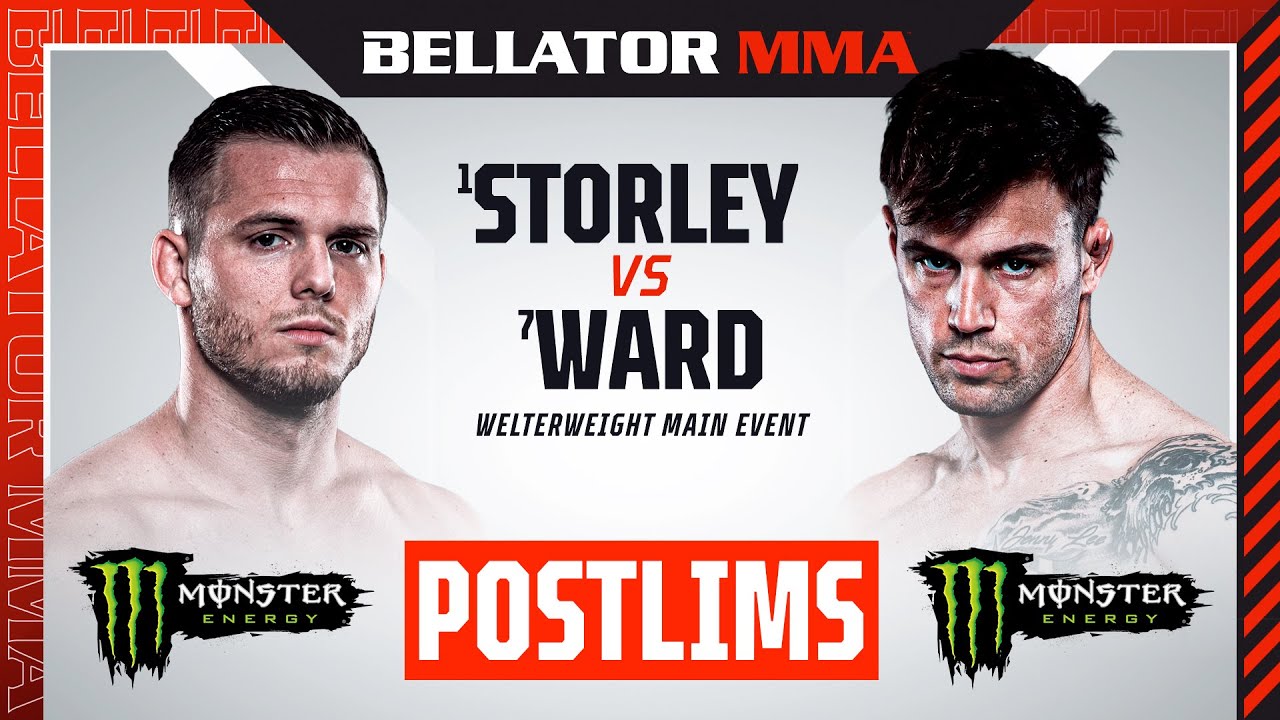 BELLATOR 298: Storley vs Ward Monster Energy Postlims - INT - YouTube