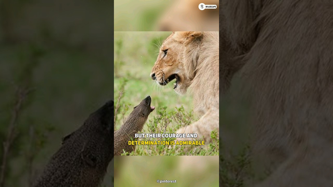 Epic Clash: Mongoose vs Lion in Surprising Showdown! 