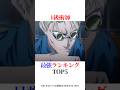 1級術師最強ランキングTOP5！#shorts #呪術廻戦