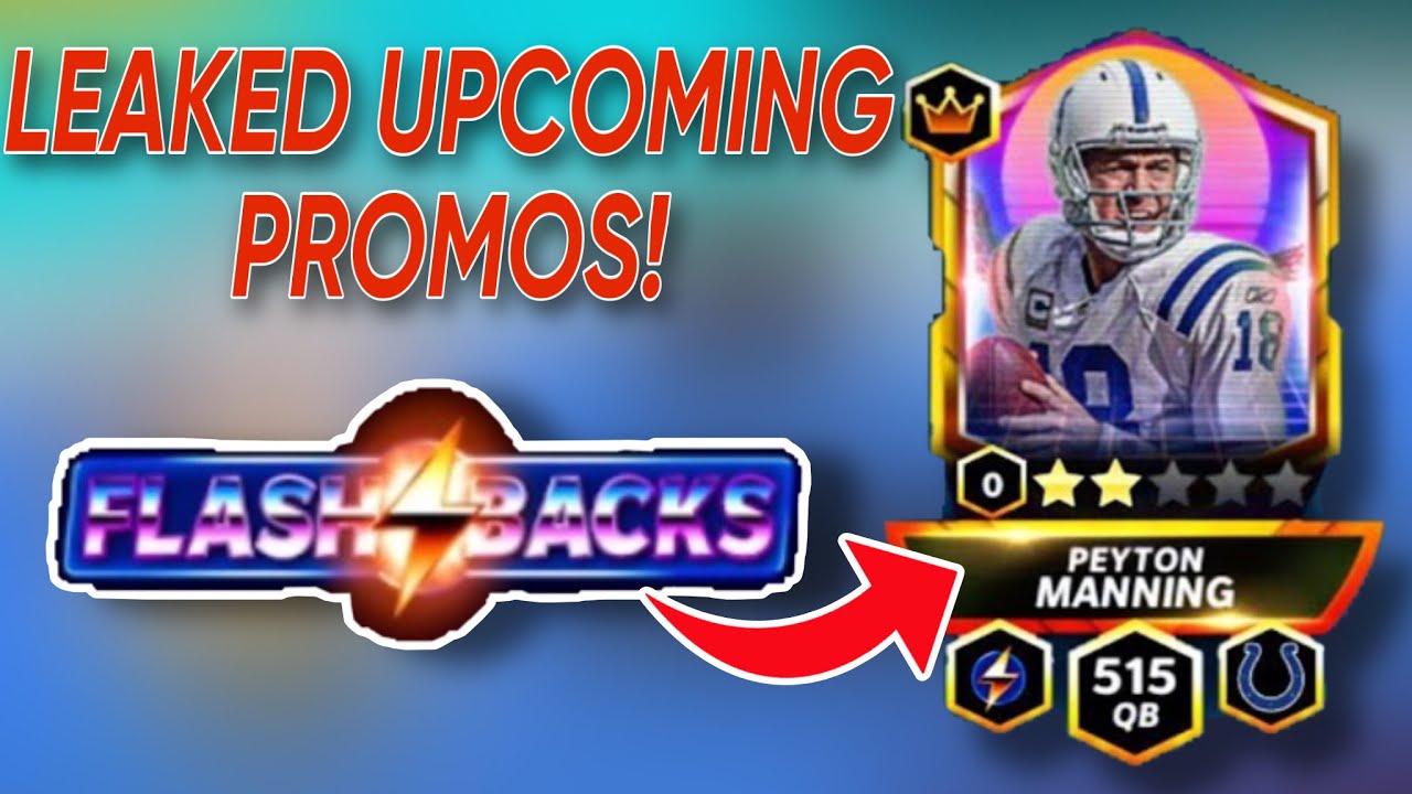 LEAKED UPCOMING PROMOS! FLASHBACKS PROMO IS BACK! - Madden Mobile 23