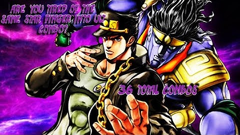 Jump Force | The Best Advanced Jotaro Combo Guide Pt 1. | Prepare 4 Season 2 jojo Release Character