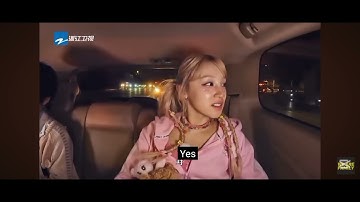 Finally found them together for some time #keeprunning #songyuqi #yuqi #zhangzhenyuan #zhenyuan 