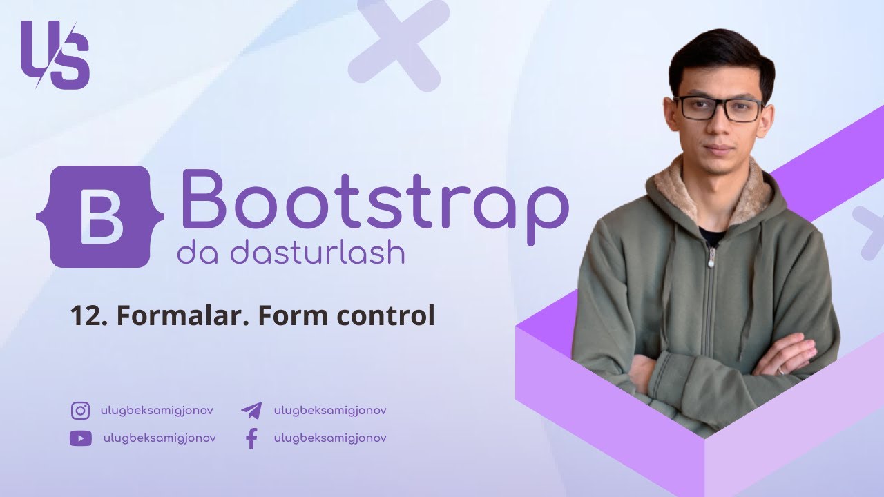 Formalar va Form control