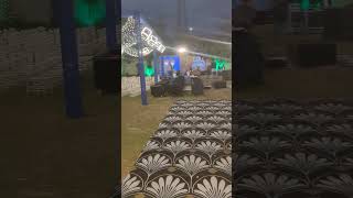 Wedding Sangeet Setup with LED Wall &amp; Lighting Effects, Sound Dj Udaipur 7568199084