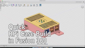 Quick Raspberry Pi case build in Fusion 360 for the VORON 3d printer
