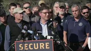 Speaker Johnson Speaks at House Republican Press Conference on Border Security