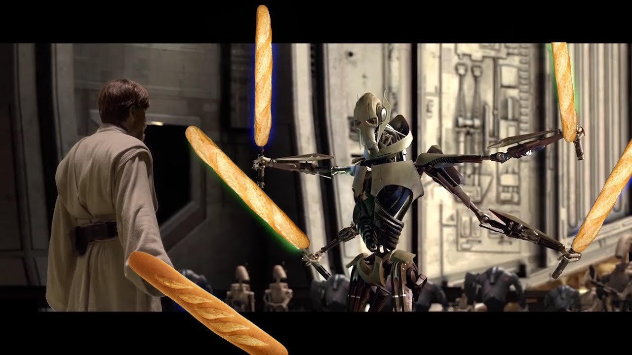 Baguettes sabre laser (Star wars)