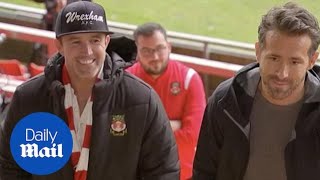 Ryan Reynolds and Rob McElhenney joke about taking Wrexham to space