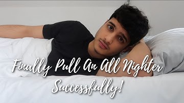 How To Productively Pull An ALL NIGHTER in 60 Seconds!