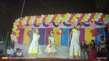 Rangamma Mangamma Song//Rangasthalam Movie//trending 🌹 Thamminapatnam 🌹Village Cute Girls 🥰