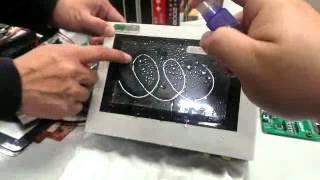 CTP - Waterproof - Capacitive touch panel in wet condition - by EDT