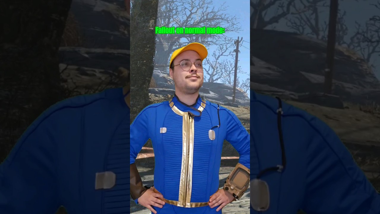 Fallout normally VS Fallout on survival mode 