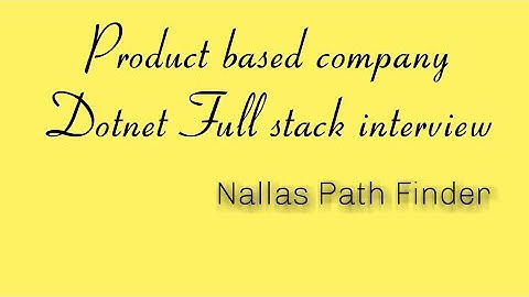 Top MNC Dotnet Technical Interview