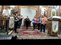 كورال سيدات ام النور البتول كنيسة السيدة العذراء مريم بنزلة فرج الله فقرة الترانيم اجتماع الحرفيين