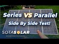 Series vs parallel solar panel wiring tested  for rv and off grid applications