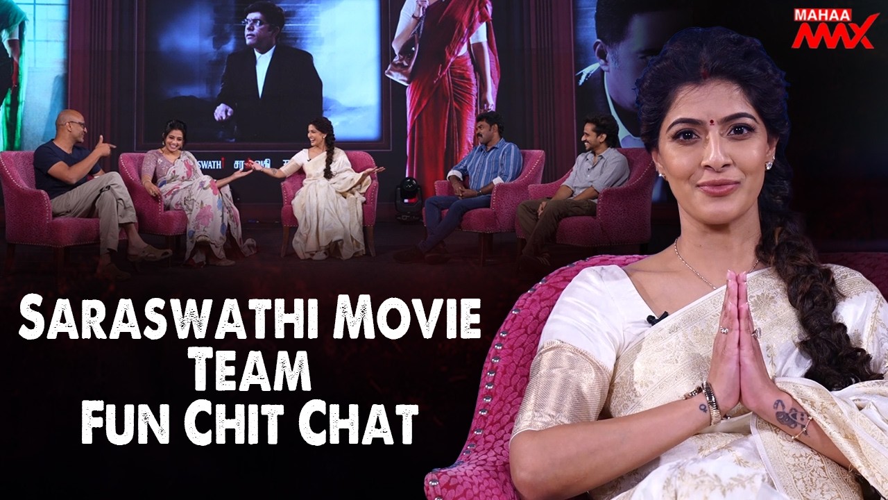 Actor & Director VaraLaxmi Sarat Kumar’s Saraswathi Movie Team Fun Chit Chat  | Mahaa Max