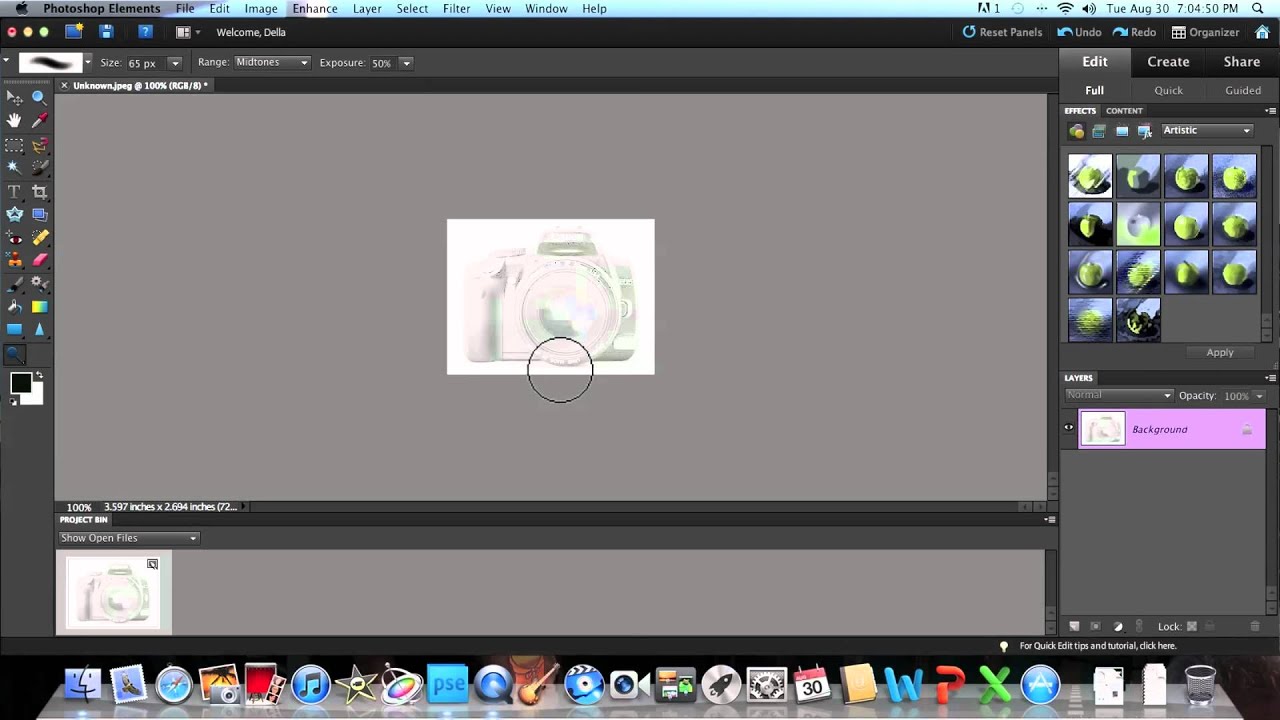 How To Make Photos Lighter darker In Photoshop Elements 9 YouTube