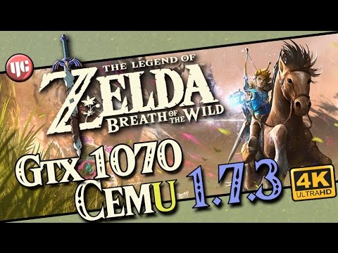 Zelda Breath Of The wild (4k) [Cemu 1.7.3] Looking better than switch? Gameplay + FPS