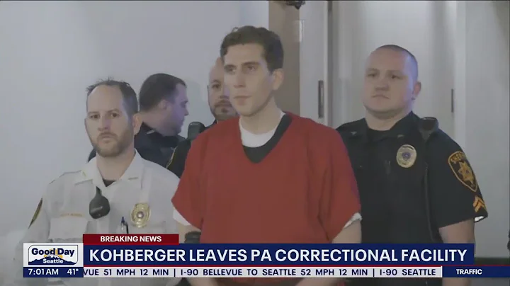 Suspect Bryan Kohberger leaves PA correctional fac...