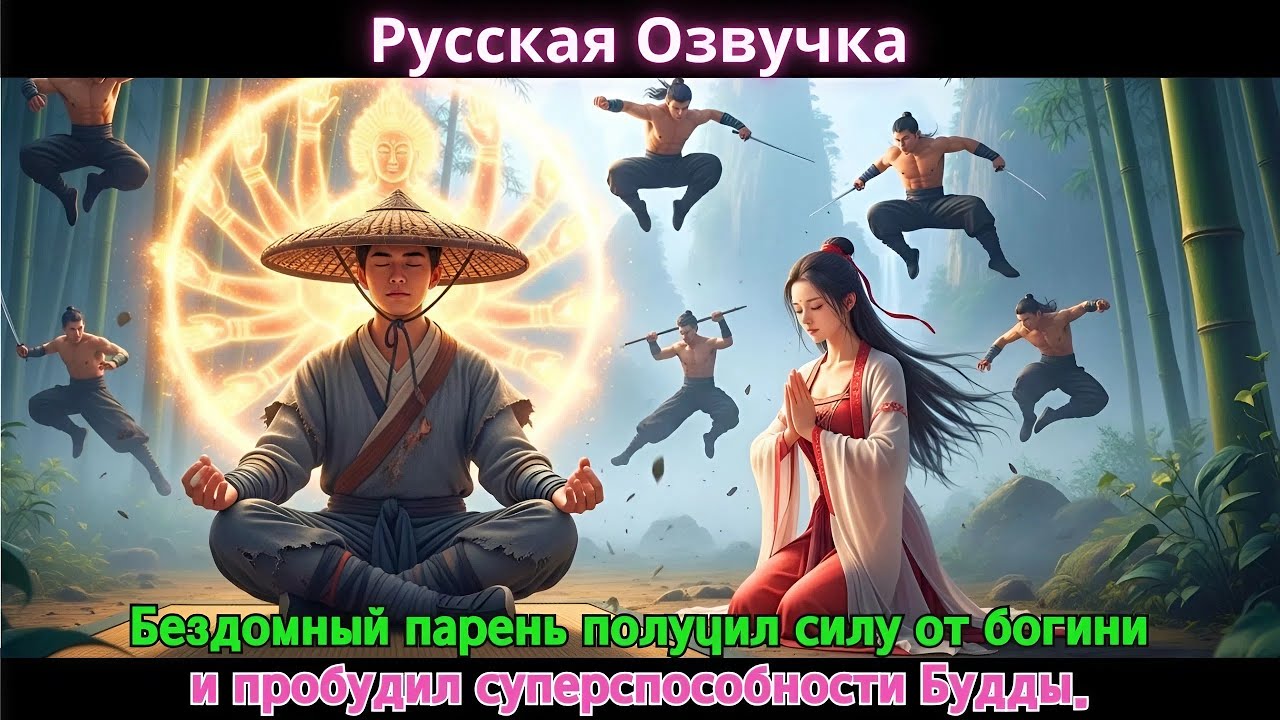 Бездомный парень получил силу от богини и пробудил суперспособности Будды.