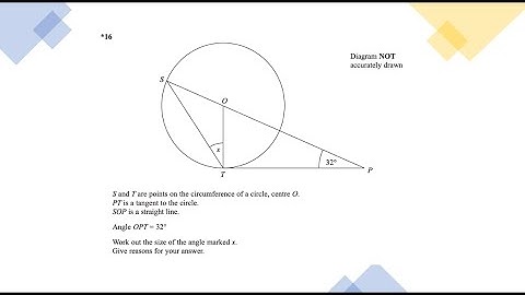 Question 16 Tutorial - June 2013 Edexcel GCSE Mathematics A Paper 2