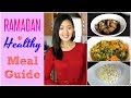 RAMADAN Healthy Meal Guide & Recipes