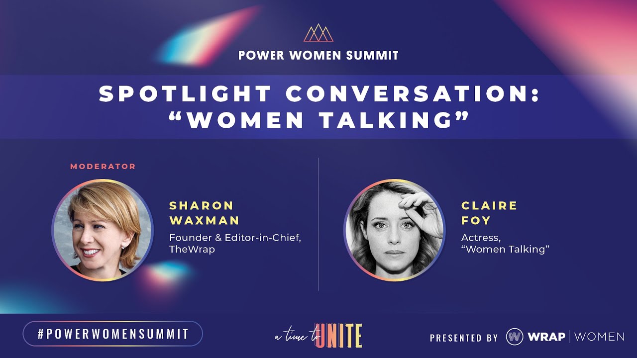 Spotlight Conversation "Women Talking" YouTube