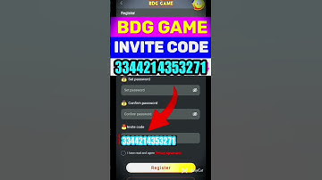 Bdg invite code | BDG Game Invite Code 2025 | BDG Invite Code Kaise Dale | New BDG Game Tricks