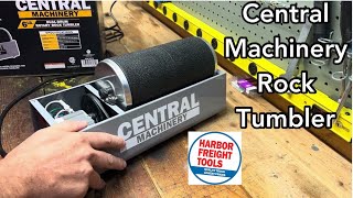 Central Machinery Rock Tumbler - review