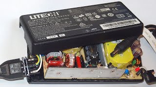 Laptop power supply with PFC  teardown and repair (BOOM!)