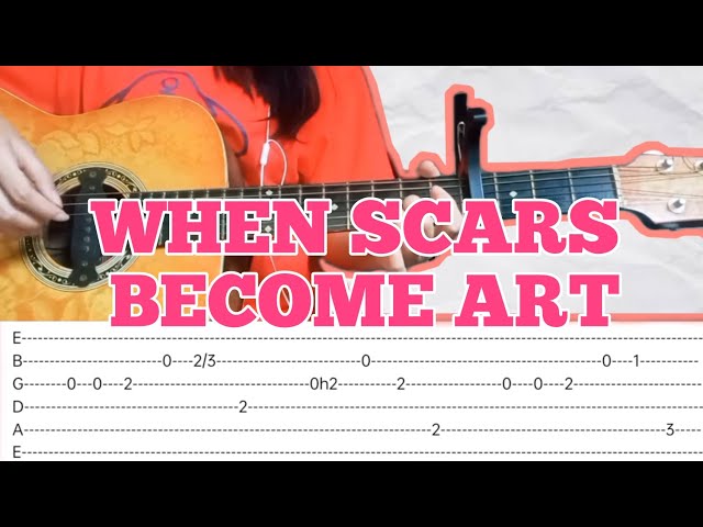 When Scars Become Art - Gatton (Fingerstyle Guitar Tutorial) | JOIE class=